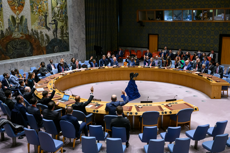 The UN Security Council in November 2022 unanimously adopts a resolution extending the mandate of the 1540 Committee, the foundation for international nonproliferation and counterterrorism cooperation, for 10 years. (UN Photo by Loey Felipe)